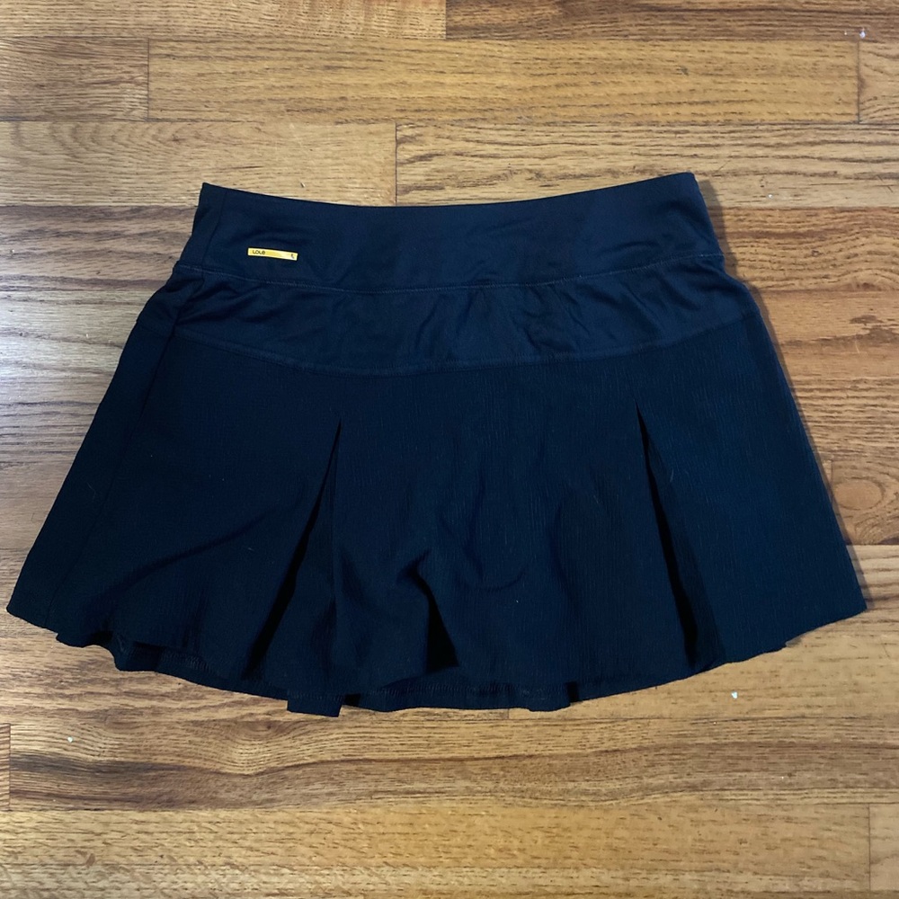 Lole black women’s tennis skirt size XS